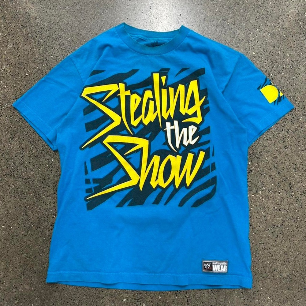 WWE Dolph Ziggler AOP Stealing The Show T-Shirt (Size Medium)